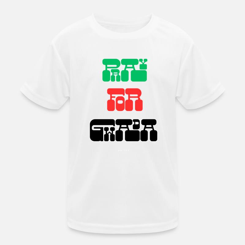 PRAY FOR GWADA T-shirt sport Enfant