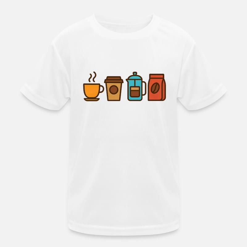 Design Coffee Lover – Parfait pour les amateurs de café T-shirt sport Enfant