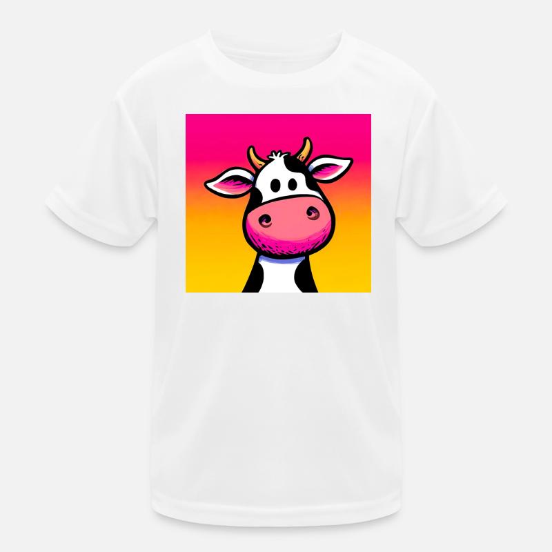 Kuh Kinder Funktions-T-Shirt