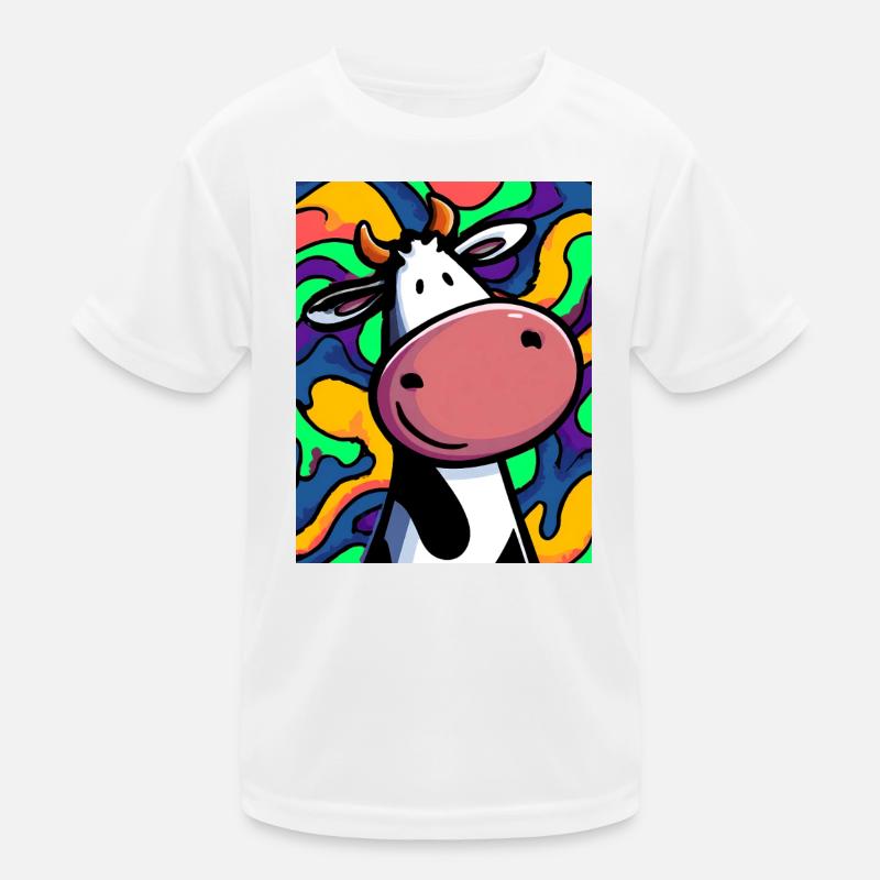 cow Kids Functional T-Shirt