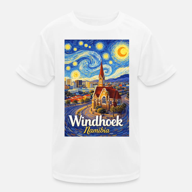 Windhoek, Namibia Kids Functional T-Shirt