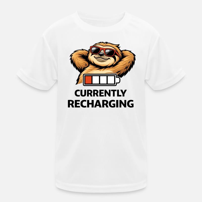 T-shirt batterie Sloth Chill T-shirt sport Enfant
