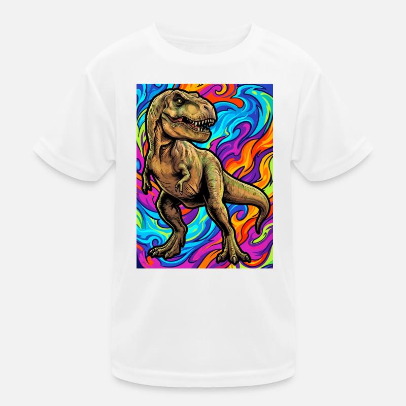Dinosaurier Kinder Funktions-T-Shirt