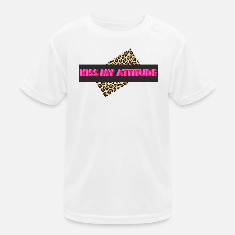 Embrasse-moi l’attitude T-shirt sport Enfant