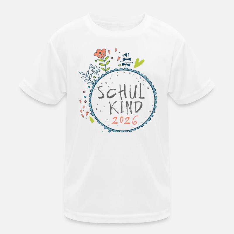 Schulkind 2026  Kinder Funktions-T-Shirt