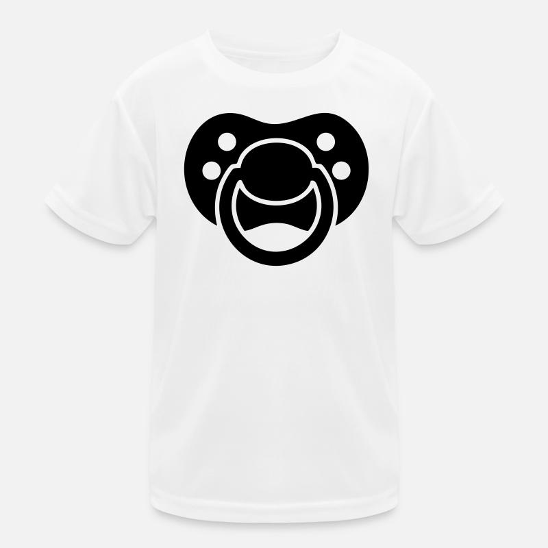 Silhouette de tétine – Design de bébé T-shirt sport Enfant