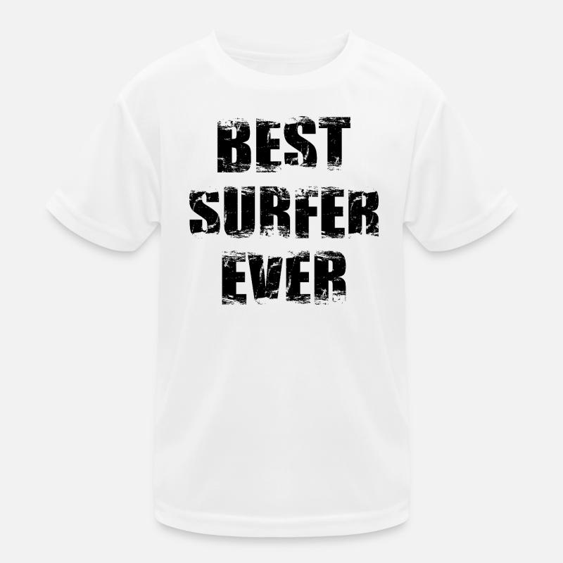 Bester Surfer aller Zeiten Kinder Funktions-T-Shirt