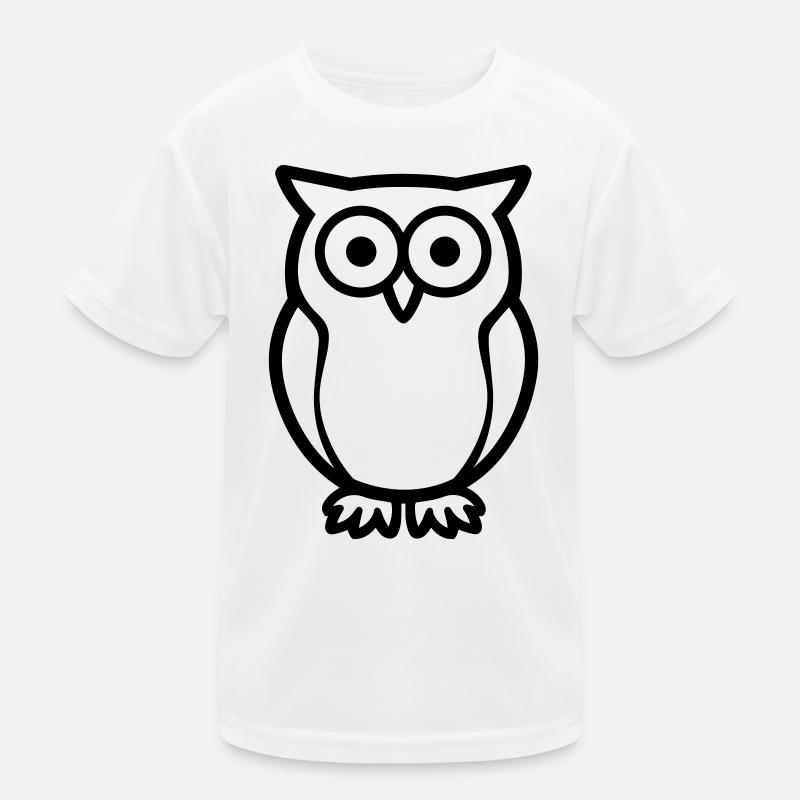 chouette T-shirt sport Enfant