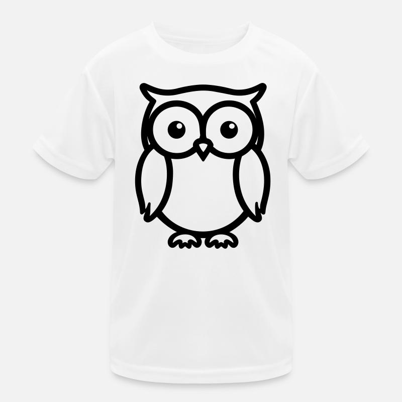 chouette T-shirt sport Enfant