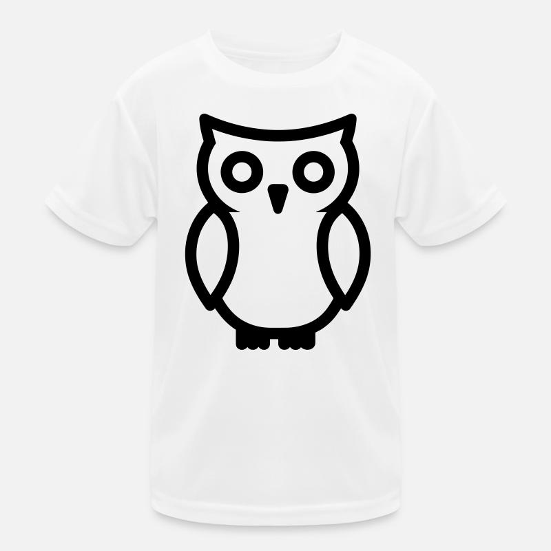 Eule Kinder Funktions-T-Shirt
