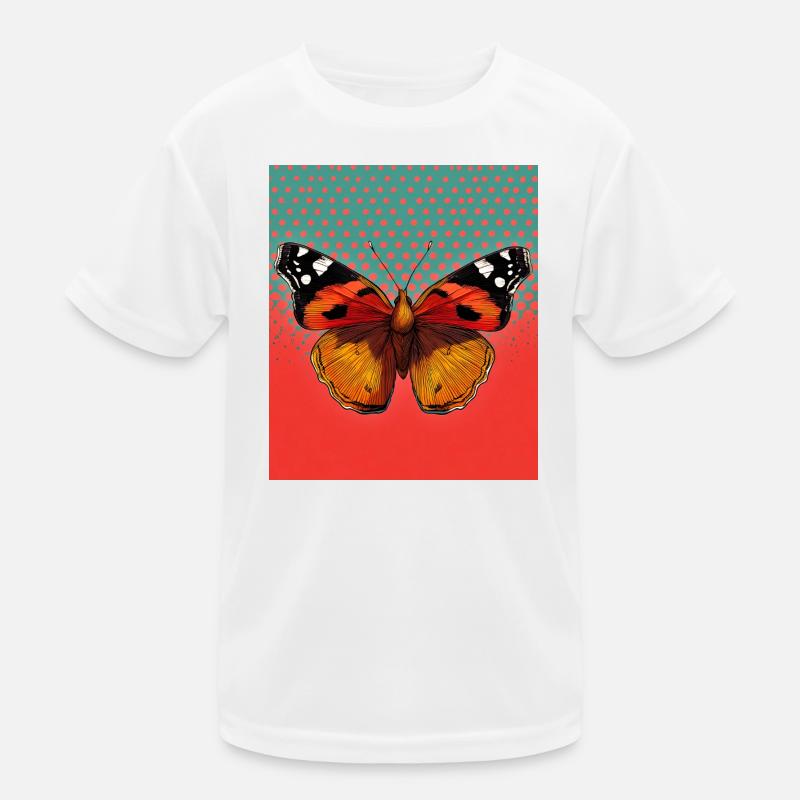 papillon T-shirt sport Enfant