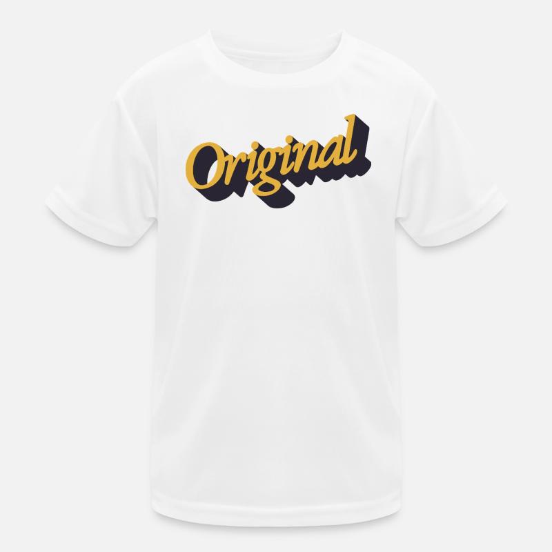 Original Lettering Kids Functional T-Shirt