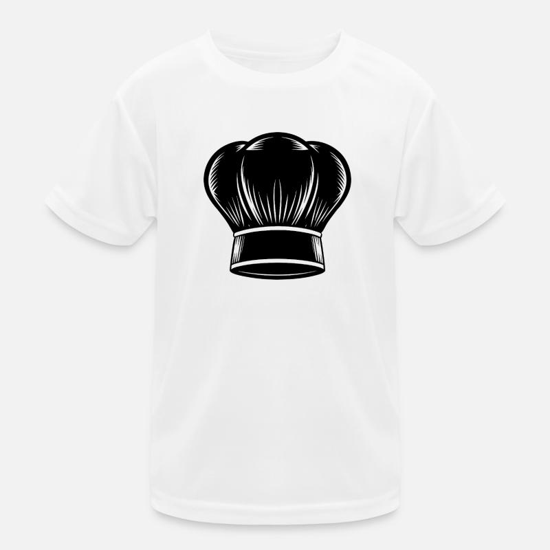 Chapeau de chef T-shirt sport Enfant