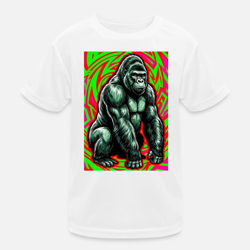 Gorilla Kinder Funktions-T-Shirt