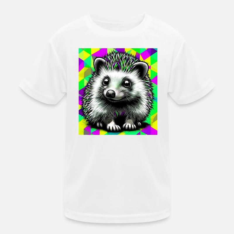 Igel Kinder Funktions-T-Shirt