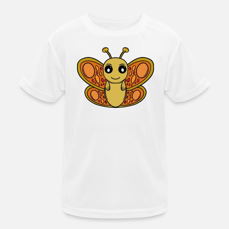 Sunny Chibi Butterfly Kids Functional T-Shirt