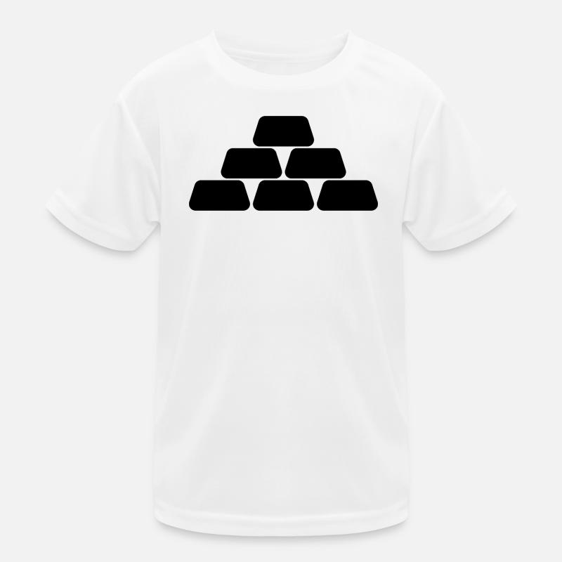 Lingots d’or T-shirt sport Enfant