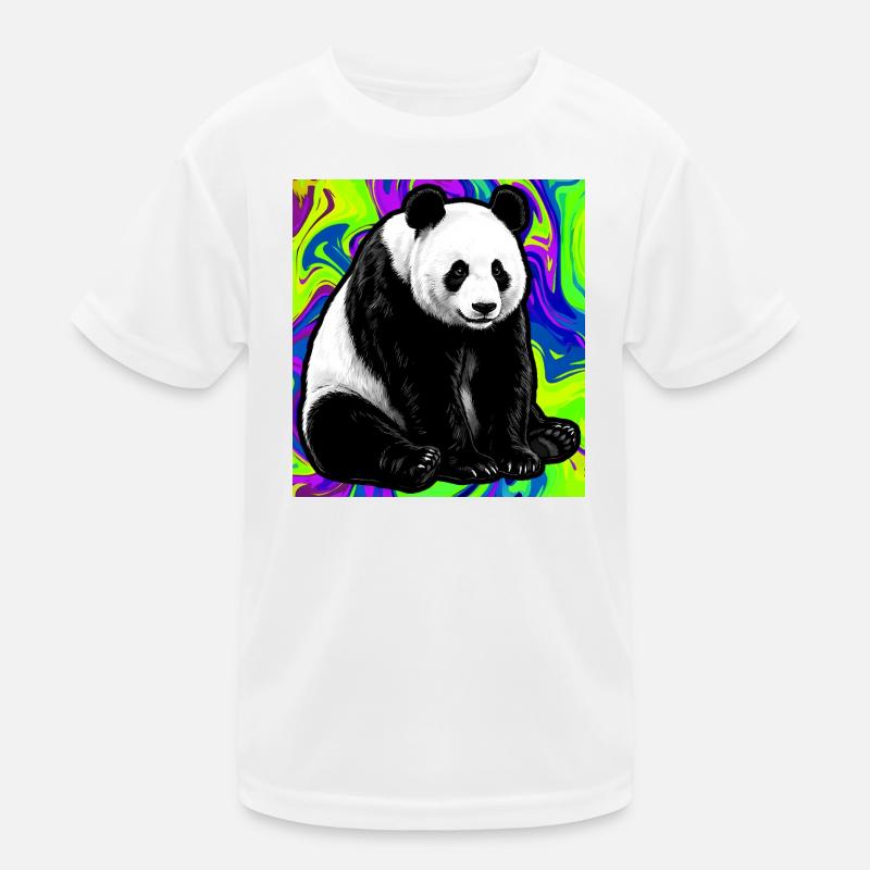 panda Kids Functional T-Shirt