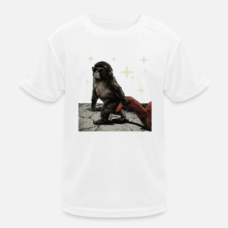 Baby Monkey Punch Kids Functional T-Shirt