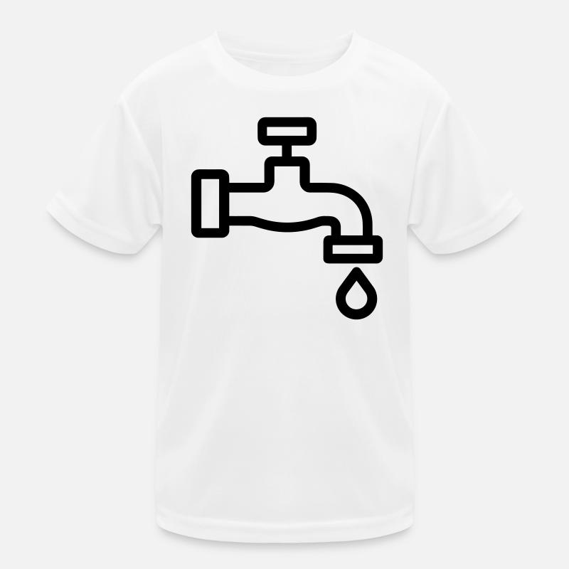 Klopfen Kinder Funktions-T-Shirt