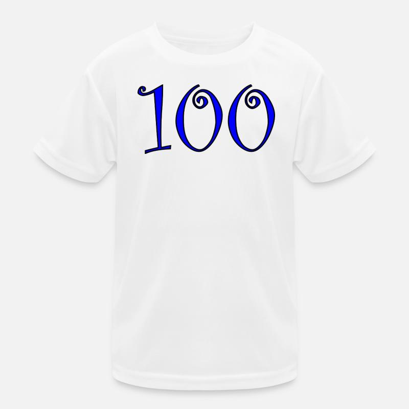100. 100 ANS. 100e ANNIVERSAIRE. ANNIVERSAIRE 100  T-shirt sport Enfant