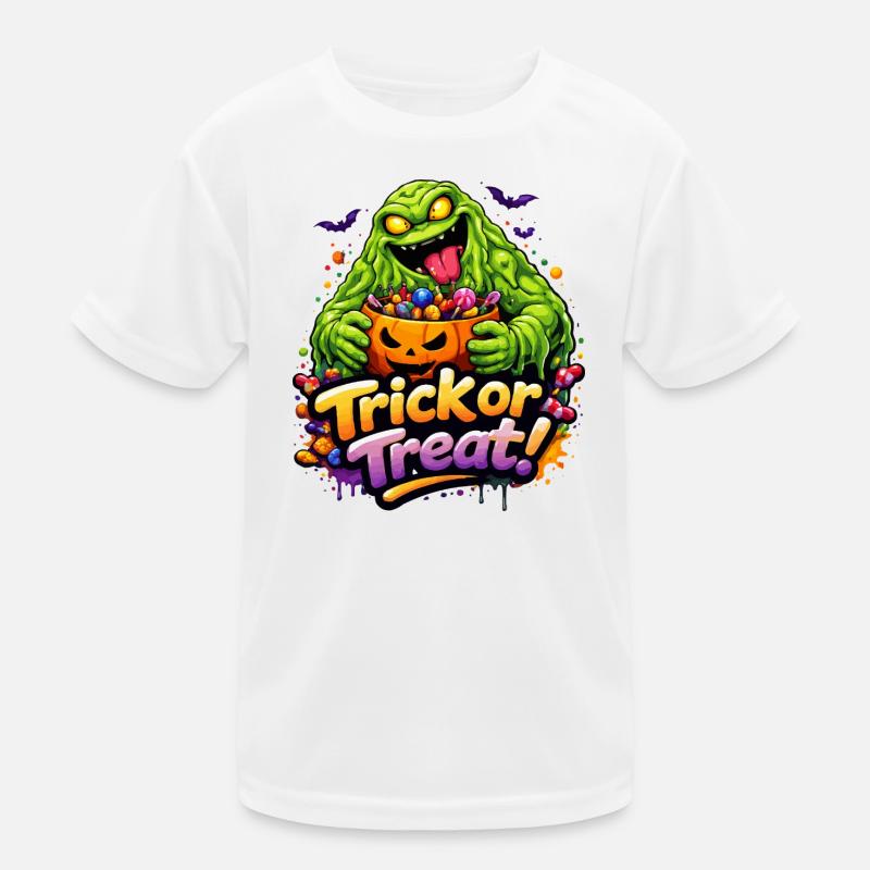 Slime Monster Kids Functional T-Shirt