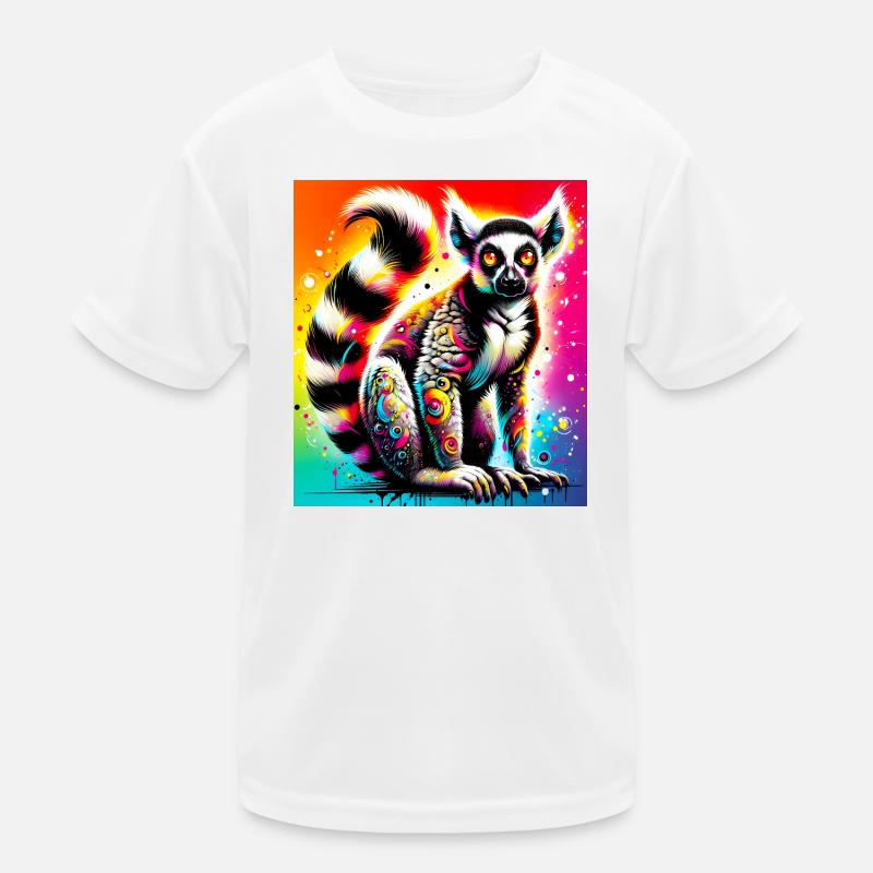 Lemur Kinder Funktions-T-Shirt