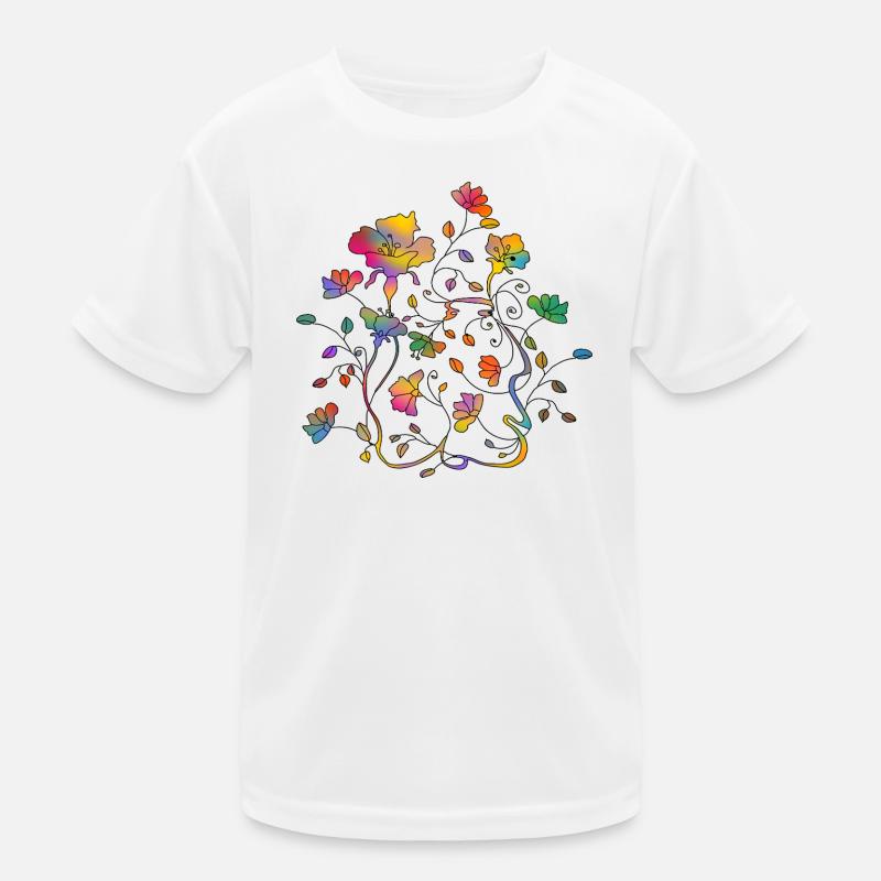 Fleur T-shirt sport Enfant