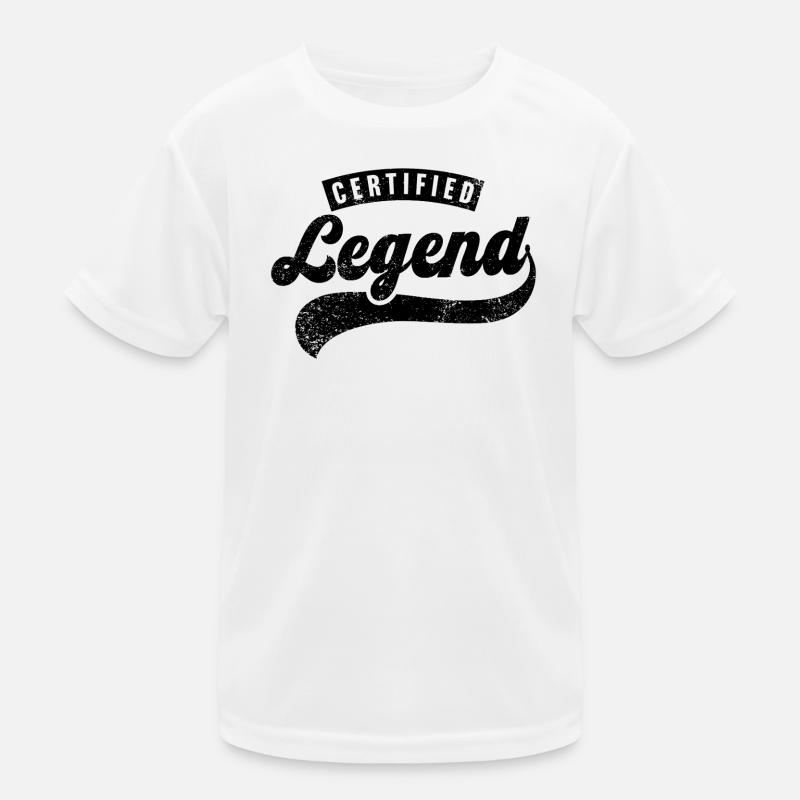 Zertifizierte Legende Kinder Funktions-T-Shirt