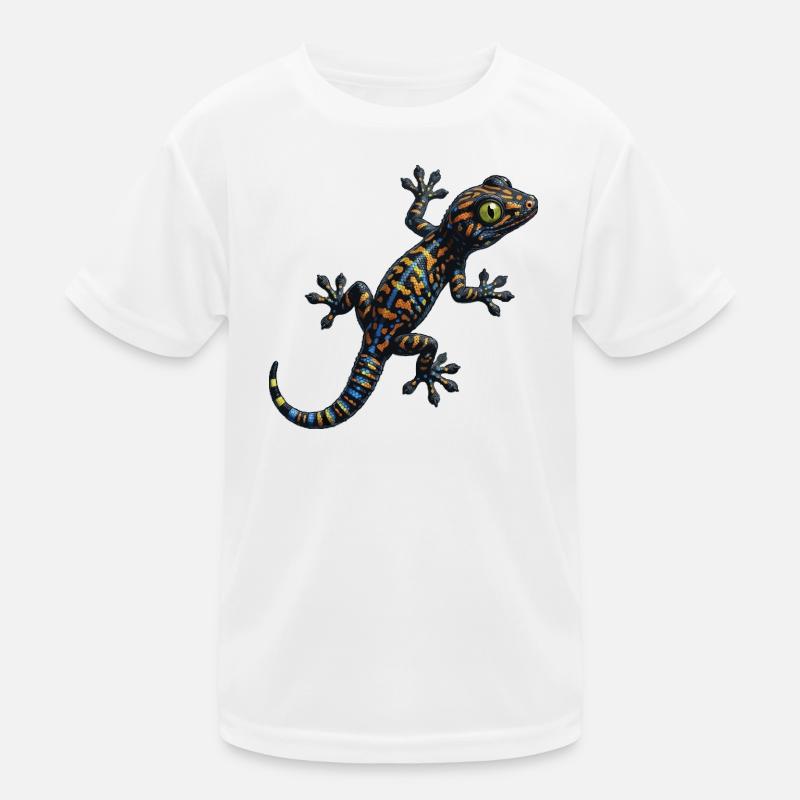 Gecko climbs Kids Functional T-Shirt