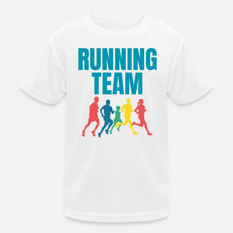 Running Team Kinder Funktions-T-Shirt