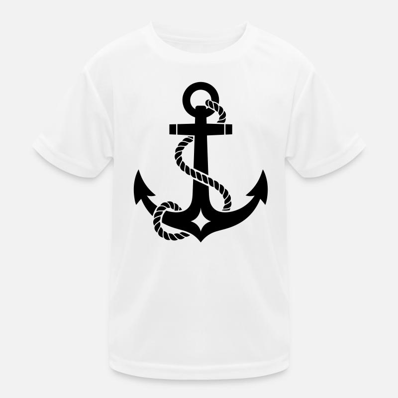 Anker Kinder Funktions-T-Shirt