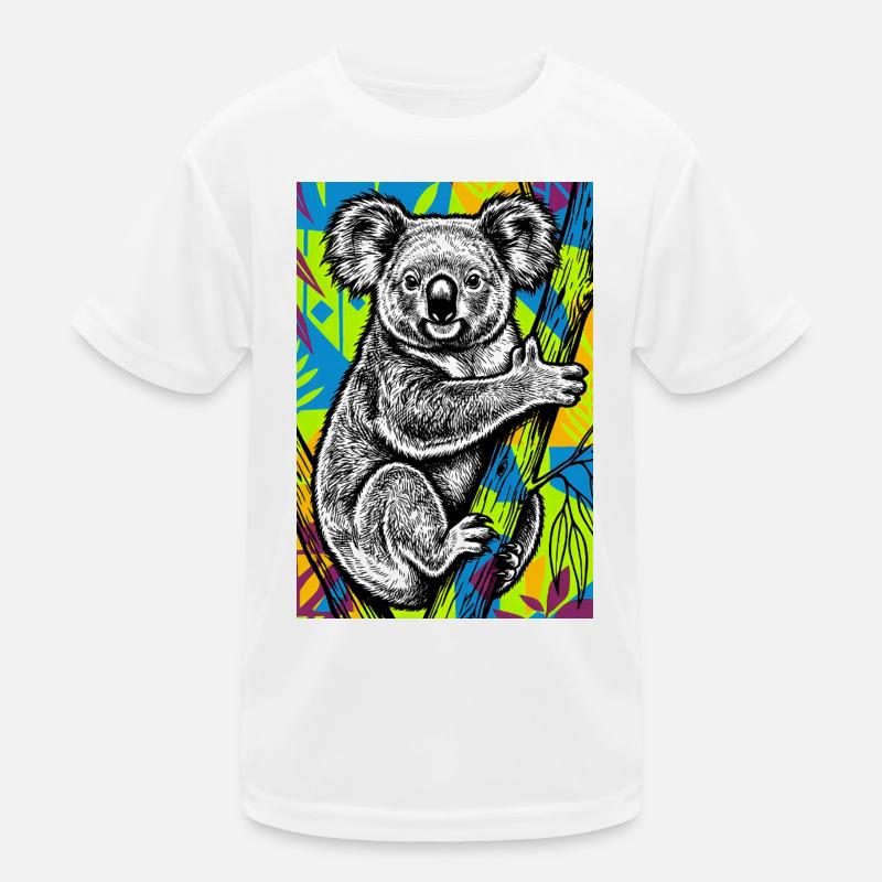 Koala Kinder Funktions-T-Shirt