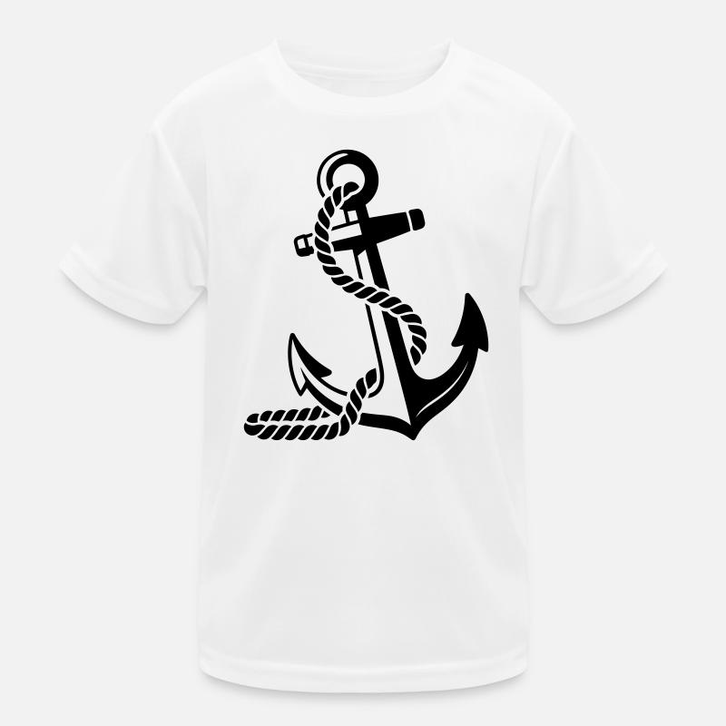 Anker Kinder Funktions-T-Shirt