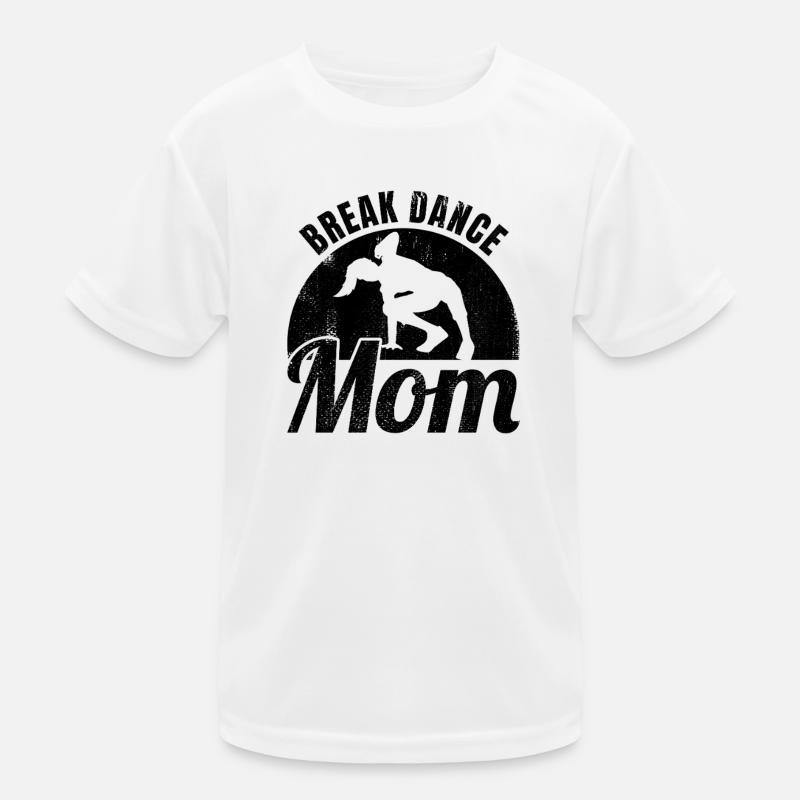 Breakdance Mama Kinder Funktions-T-Shirt