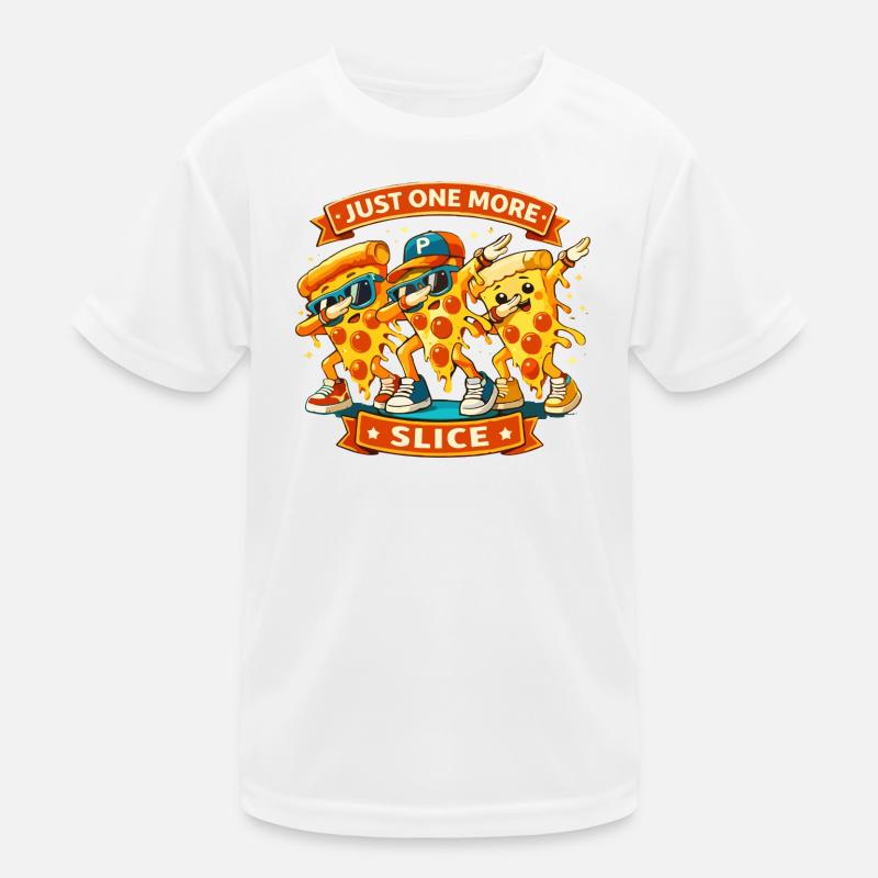 Dab Dance Noch Ein Stück Pizza Coole Dabbing Pizza Kinder Funktions-T-Shirt