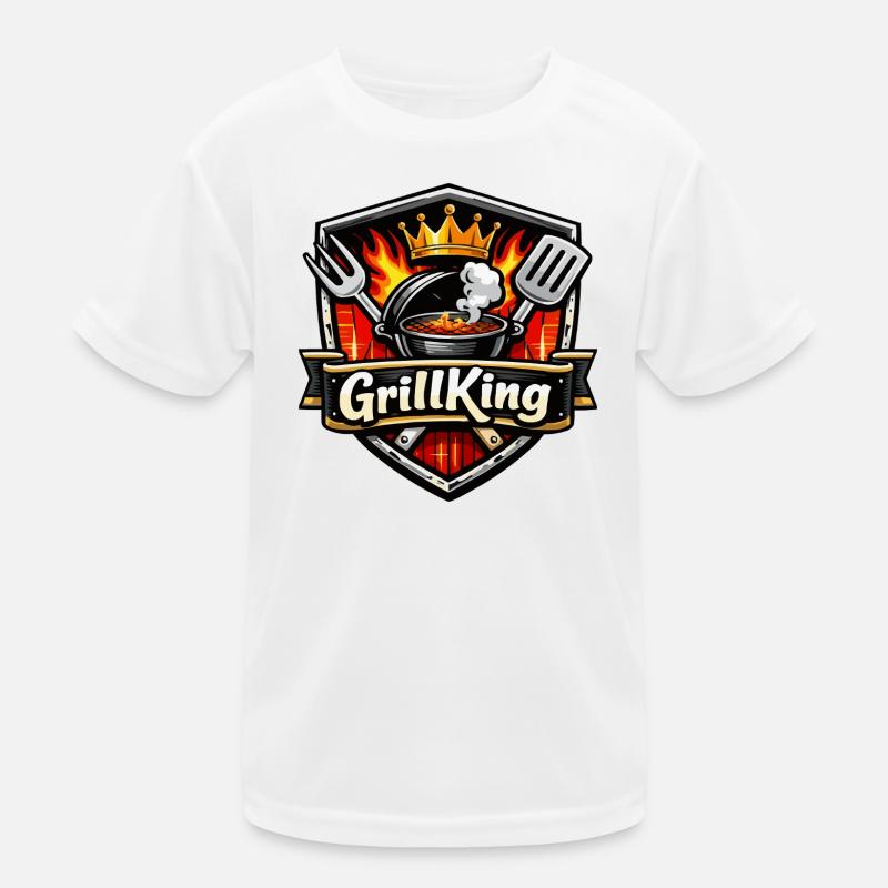 GrillKing Flame Shield Kids Functional T-Shirt
