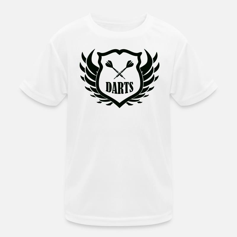darts_shield Kinder Funktions-T-Shirt