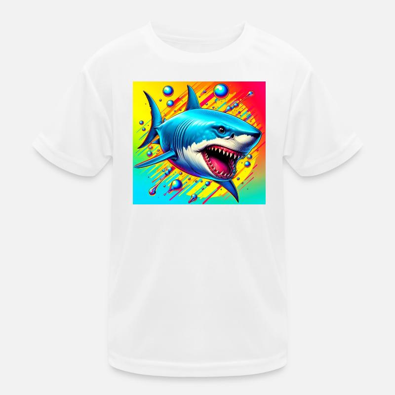 Shark Kids Functional T-Shirt