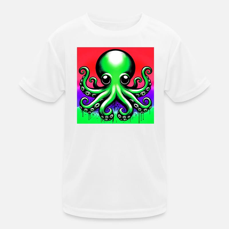 Pieuvre T-shirt sport Enfant
