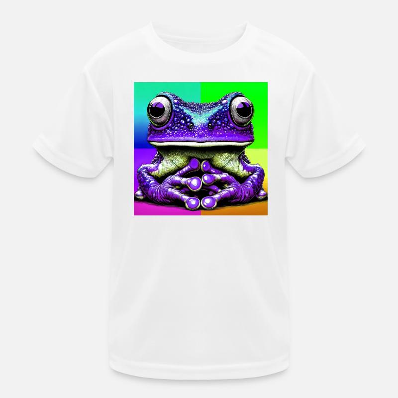 Frosch Kinder Funktions-T-Shirt