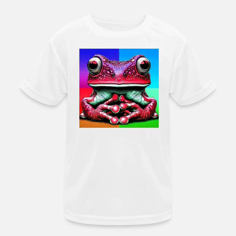 Frosch Kinder Funktions-T-Shirt
