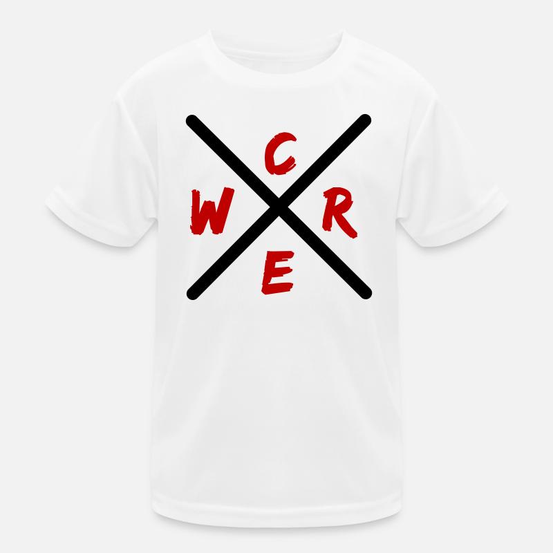 Marque rouge de l’équipe T-shirt sport Enfant