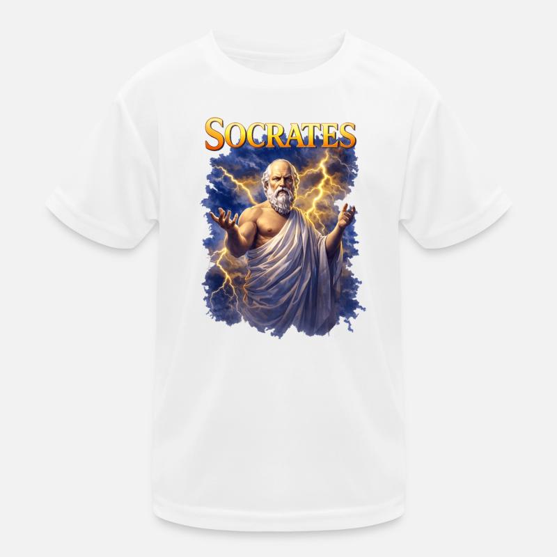 Portrait de Socrate T-shirt sport Enfant