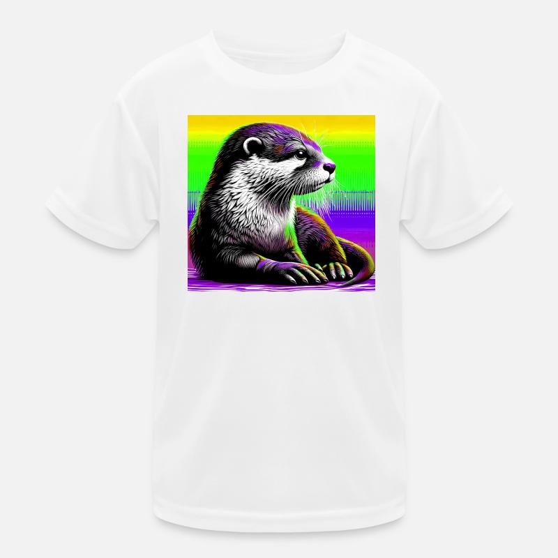 Otter Kinder Funktions-T-Shirt