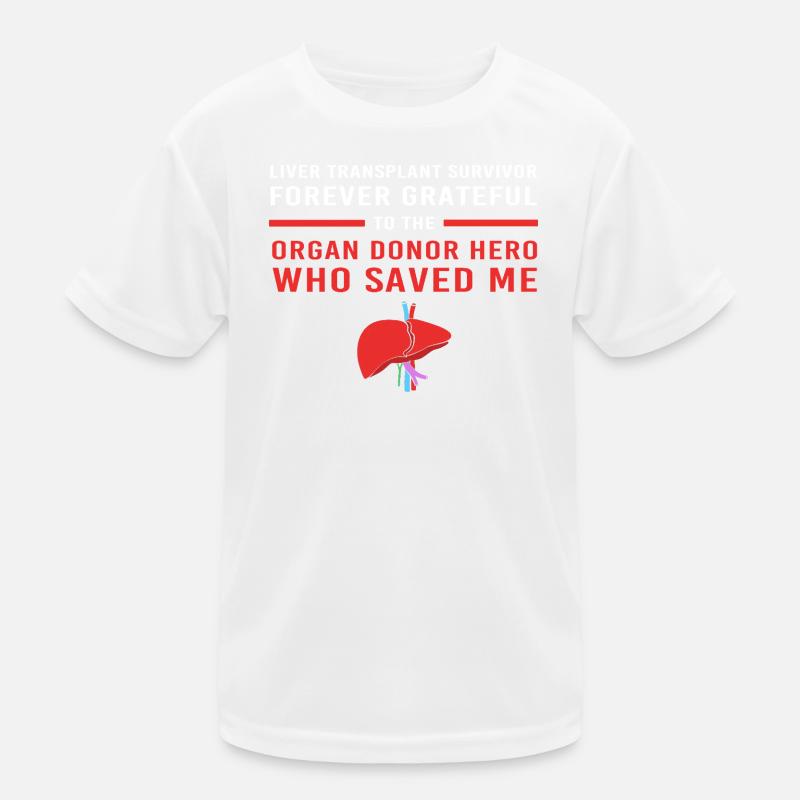 Leber Organspender Leberspende Organ Spender Kinder Funktions-T-Shirt