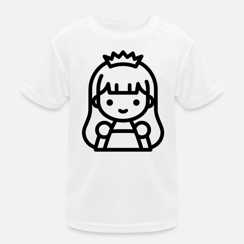 Prinzessin Kinder Funktions-T-Shirt