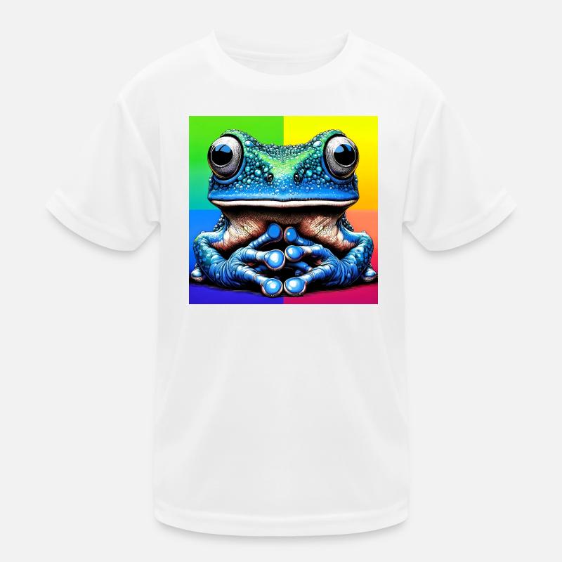 Frosch Kinder Funktions-T-Shirt