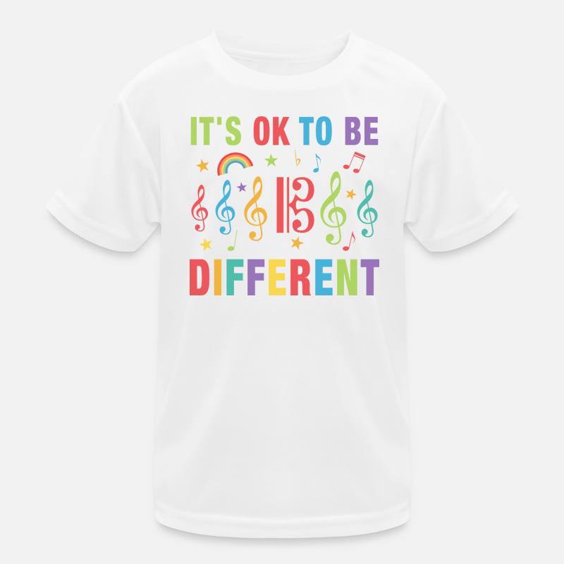 Viola Viola Be Different Musician Alto Key Kids Functional T-Shirt