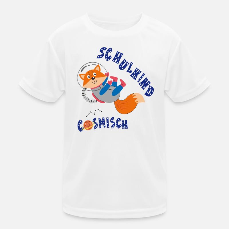 Schulkind Kinder Funktions-T-Shirt